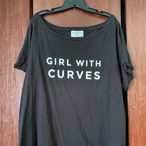 Lane Bryant X Girl With Curves Collab Tee